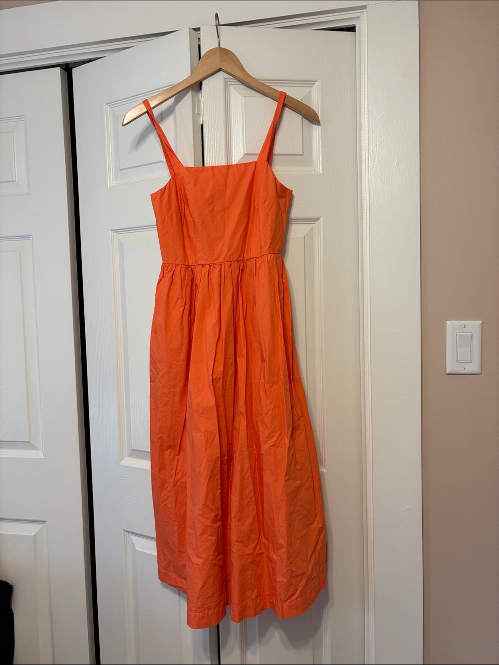 a new day Orange Spaghetti Strap Sundress